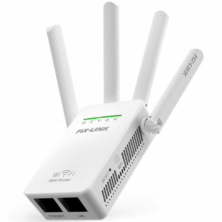 محصول نمونه تستی اکسس پوینت و گسترش دهنده محدوده بیسیم پیکس لینک مدل 3in1Wi-Fi09
